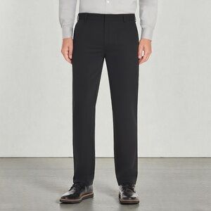 Van Heusen Flex waistband Straight Fit Comfort Stretch Dress Pants Blue 38x30